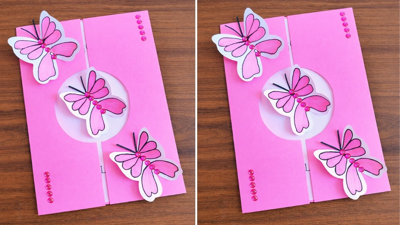 DIY Birthday Card Making | Easy and Beautiful Handmade Card Tutorial ...