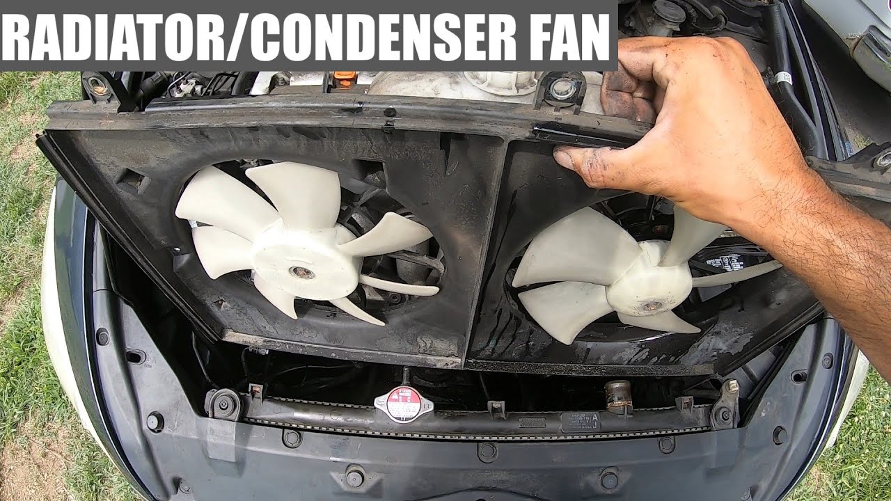 2007 Honda Accord Radiator Fan Assembly Replacement - YouTube