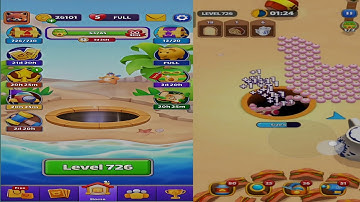 Hole Em All Game collect Master #game #gameplay #holeemall