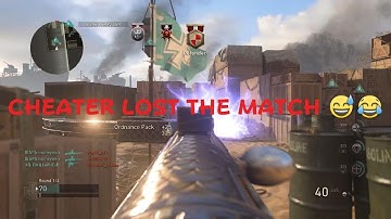 ACTIVISION COME GET YOUR BOY HE IS LOSING WHILE HACKING 😂😭