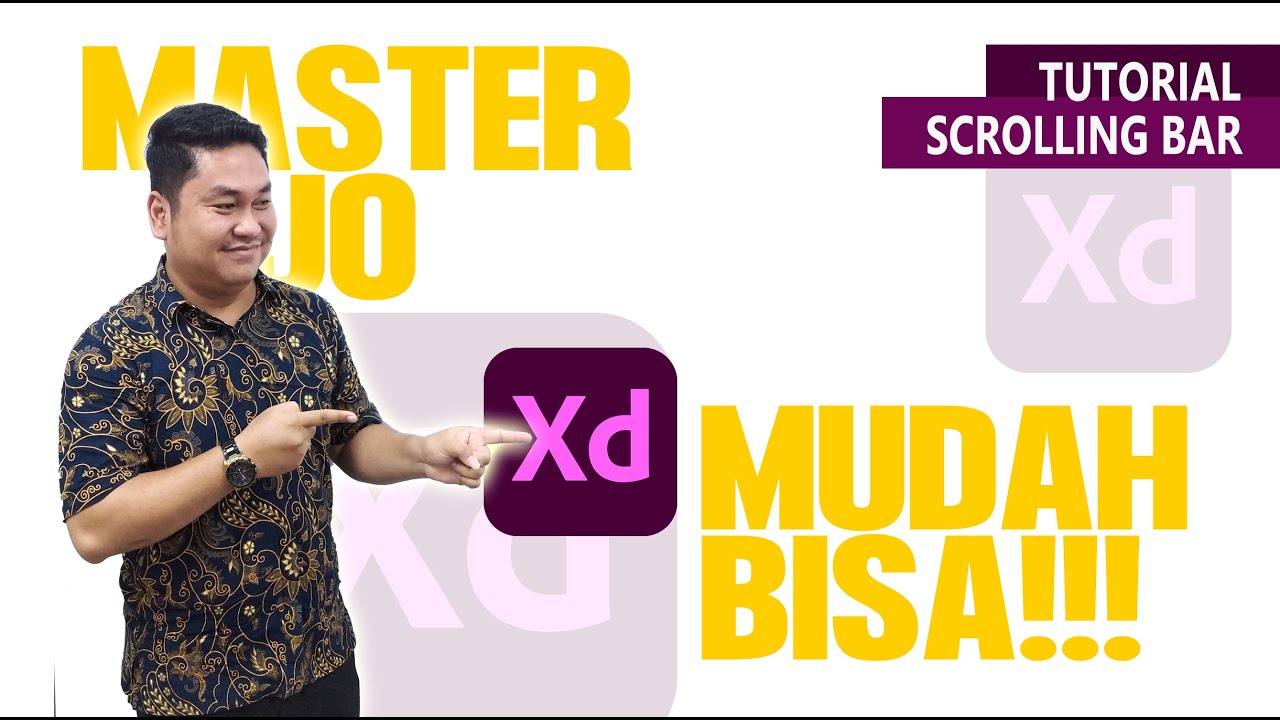 Scrolling Posture Membuat Scrolling Bar + Fix Position With Scrolling Dengan Adobe XD ...