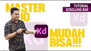 Membuat Scrolling Bar + Fix Position With Scrolling Dengan Adobe XD