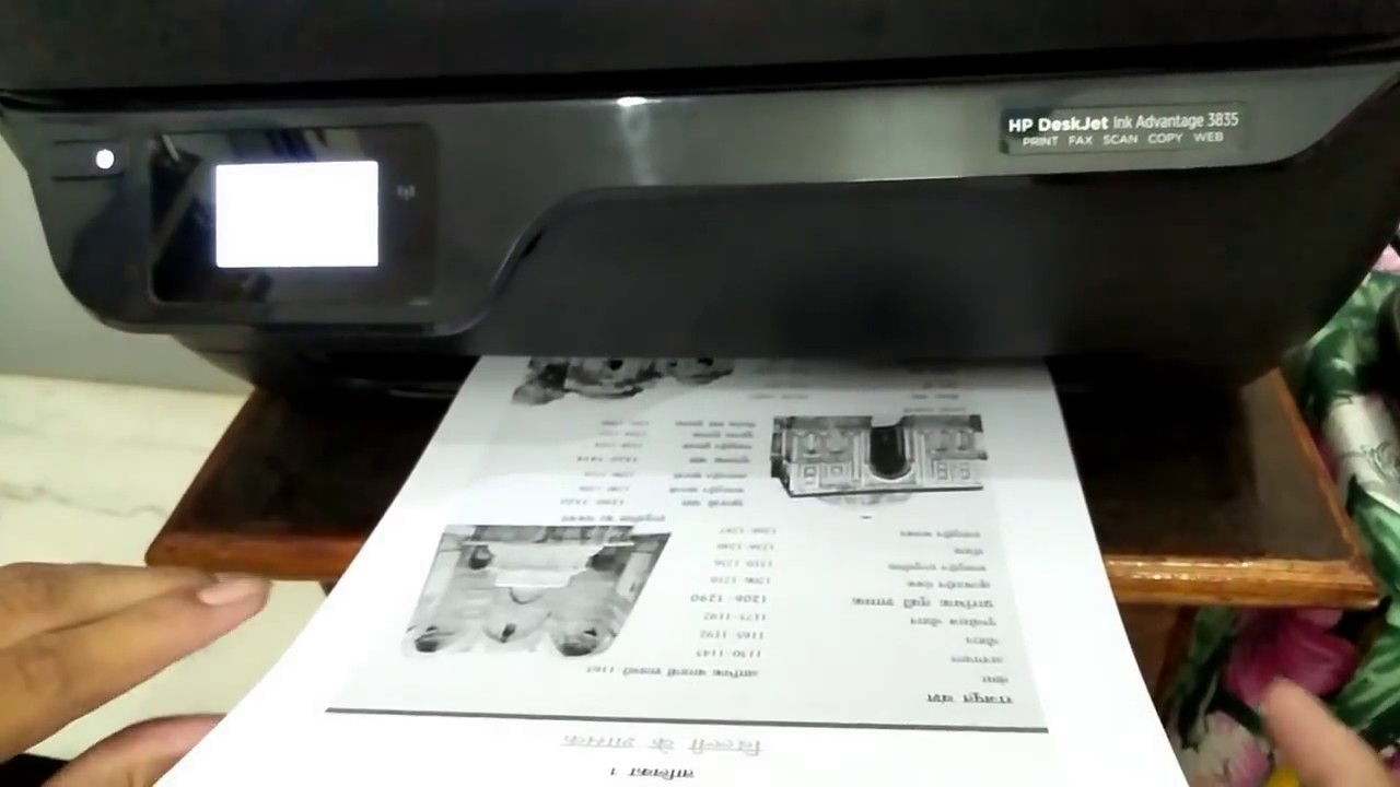HOW TO PRINT BOTH SIDE in HP 3835 PRINTER |manual duplex printing