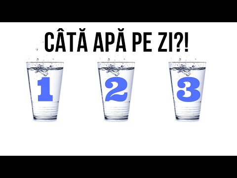 Video: De Câtă Apă Are Nevoie O Persoană Pe Zi