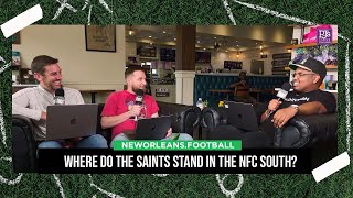 Where do the Saints stand in the NFC South?