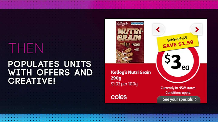 Programmatic Creative Delivers Results for Coles