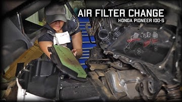 How to Change Air Filter on Honda Pioneer 1000-5 | UTV Maintenance Matters
