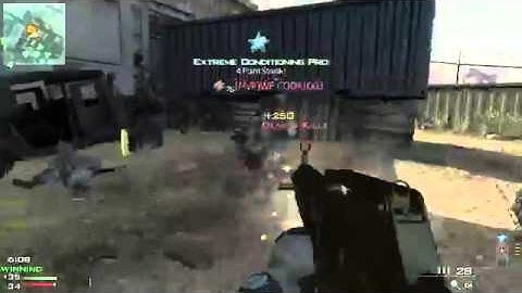MW3 - Quad Feed Multikill with USAS 7 kills 15 seconds
