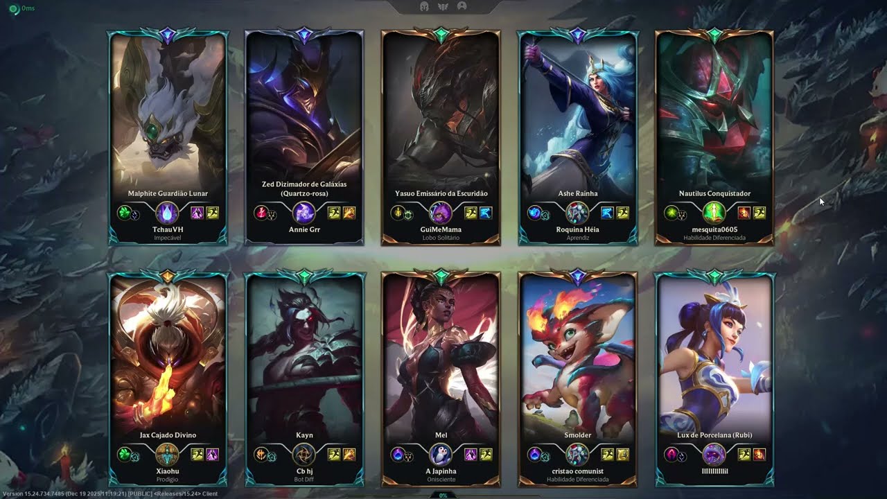 ASHE SAPATONA SÓ NO TICTIC COM O GRELO PARECENDO UM PITOMBA + NAUTILUS x SMOLDER + LUX - BOT ADC LOL