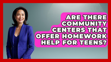 Are There Community Centers That Offer Homework Help for Teens? | Steps to Sophomore Year News