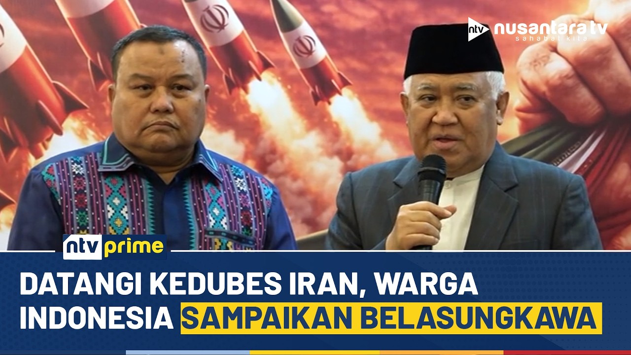 [LIVE] Datangi Kedubes Iran, Warga Indonesia Sampaikan Belasungkawa | NTV PRIME