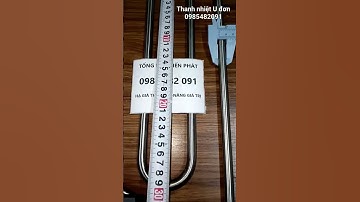 Thanh nhiệt U đơn nồi phở, cháo, tráng bánh cuốn, đun nước, đun dầu