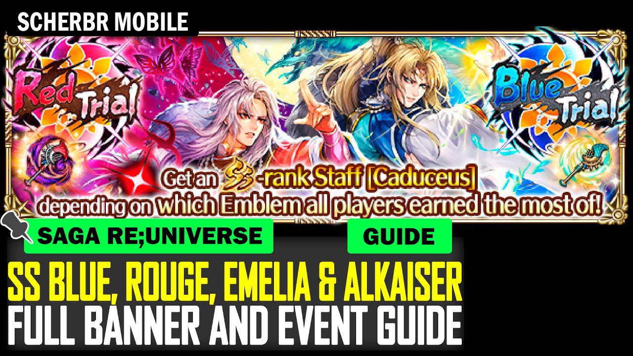 Event & Banner Guide +SS Blue, Rouge, Emelia & Alkhaiser Review - YouTube