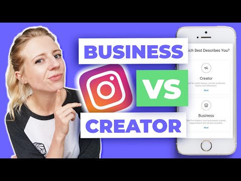 Instagram BUSINESS vs CREATOR account - which is RIGHT for you? | IQhashtags
