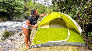 24H Survival Camping & Crayfishing – Catch & Cook in the Wild