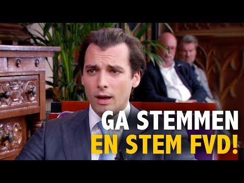 Baudet bij Business Class: "Er is eindelijk iets te kiezen in Amsterdam!"