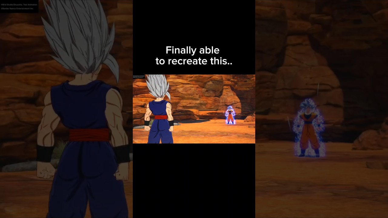 Beast Gohan and Mastered Ultra Instinct Goku.. 