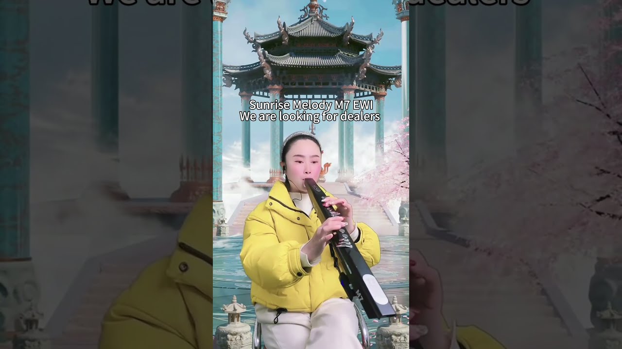 Sunrise Melody M7 Electric Saxophone Sound Show Ewi Sunrisemelody Digitalsaxophone