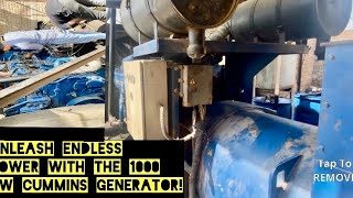 Power With 1000kw Cummins Generator!Repairing Tabish vlog faraz ele