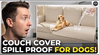 Waterproof Dog Couch Cover | Washable Faux Fur Sofa Cover for Pets | Link in Description 👇 Waterproof Dog Couch Cover | Washable Faux Fur Sofa Cover for Pets | Link in Description 👇