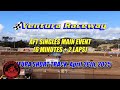 Ventura Raceway Progressive Flat Track 4.26.25 AFT Singles Main Event 6 Minutes plus 2 Laps
