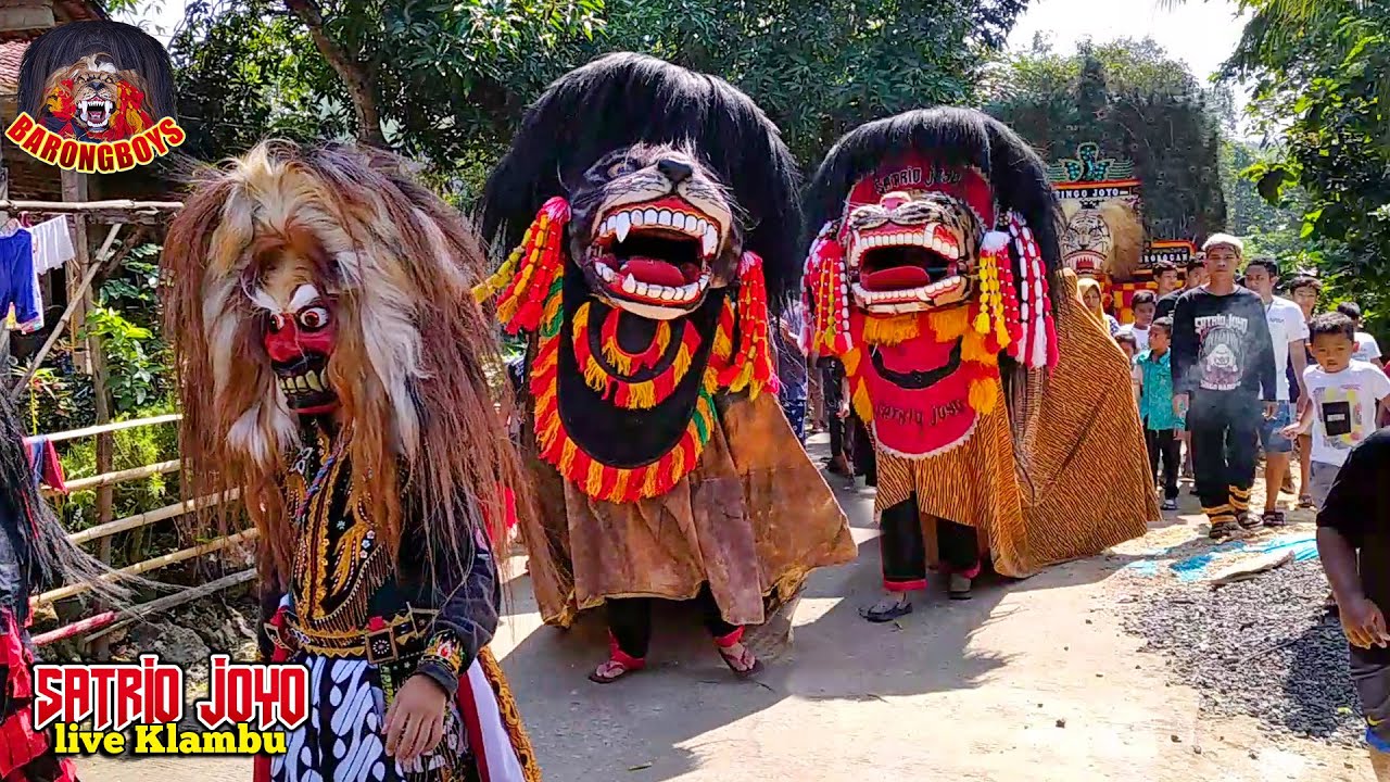 Arak arakan Barongan & Reog Ponorogo | Satrio Joyo | Barongan Bugel vs Blora Ngamuk di mijen klambu