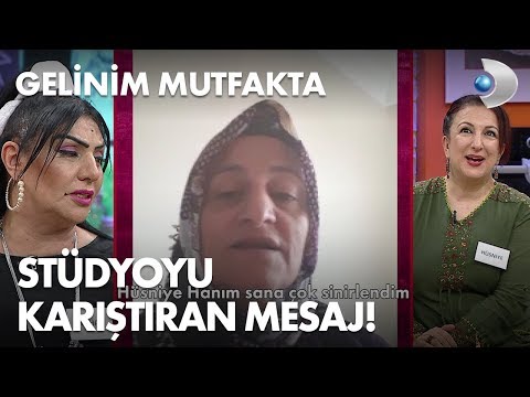 Ziyafet Hanımdan stüdyoyu karıştıran mesaj! Gelinim Mutfakta 496. Bölüm