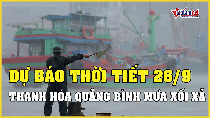 Dự báo thời tiết thanh hóa tháng 9