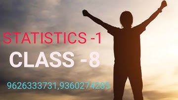 PG TRB MATHS-UNIT-9 -STATISTICS-1:CLASS-9