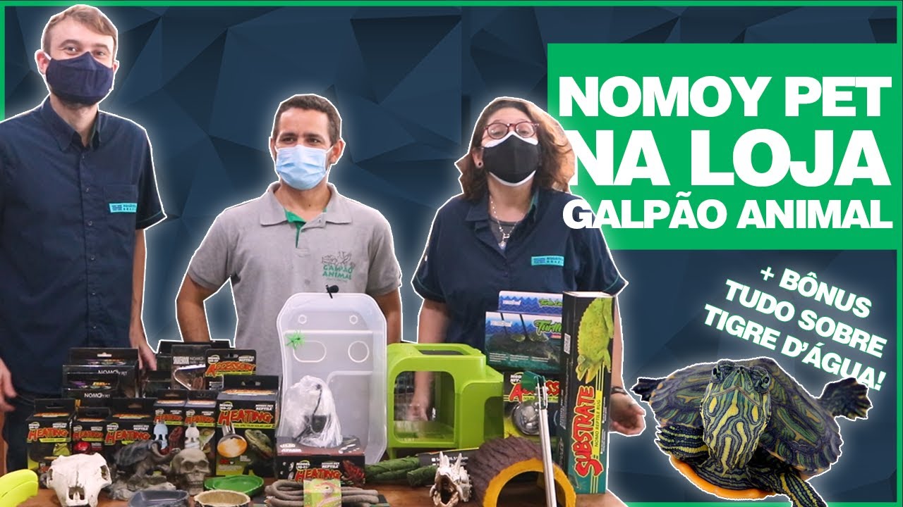 APRENDENDO MAIS SOBRE A LINHA NOMOY PET - [Mais tudo que sua tartaruga tigre d'água precisa!]