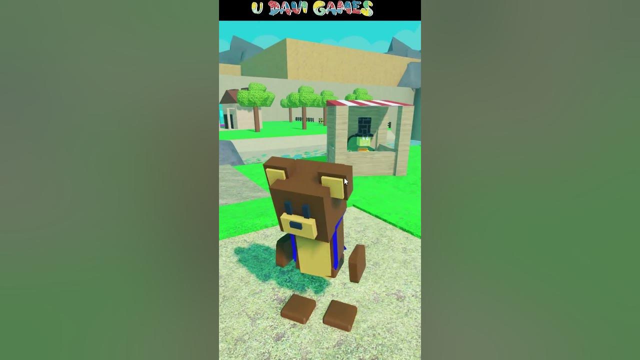 Jogo do urso, COLMEIA do novo mapa no ROBLOX, super bear adventure VS  roblox, versão do super bear 