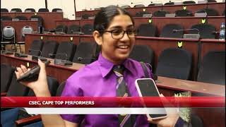 CSEC, CAPE TOP PERFORMERS