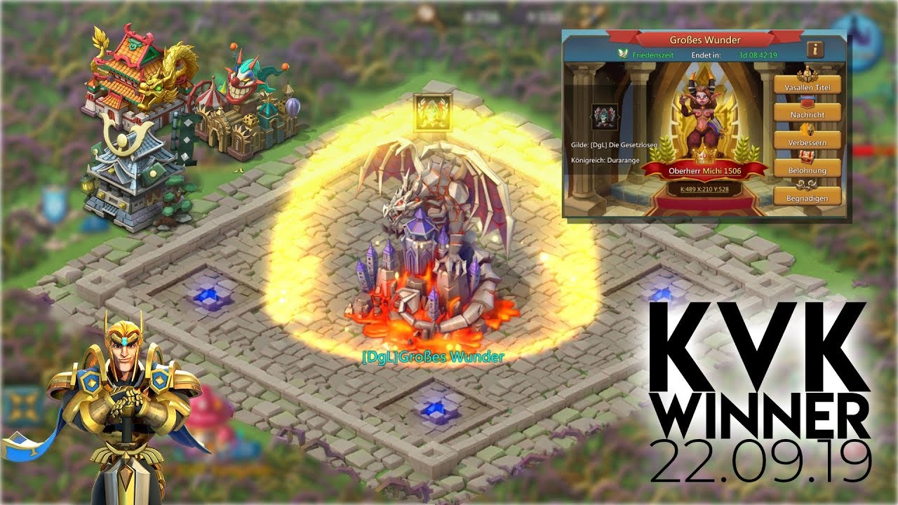 We won Kvk | Lords Mobile | Fritsche86 - YouTube
