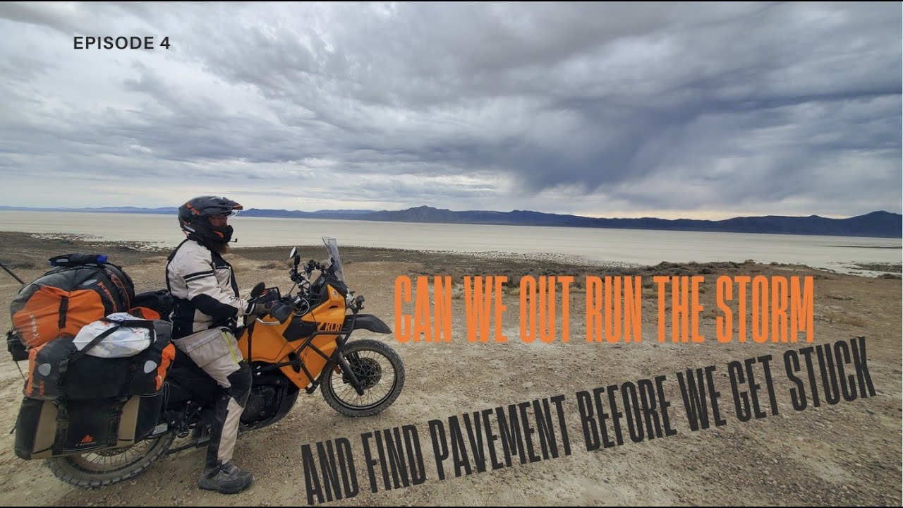 Ep 4 Trying to beat the rain and get out of Soldier Meadows