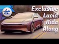 EXCLUSIVE! We Ride In The Lucid Air Sedan With NYSE: CCIV's David Lickfold