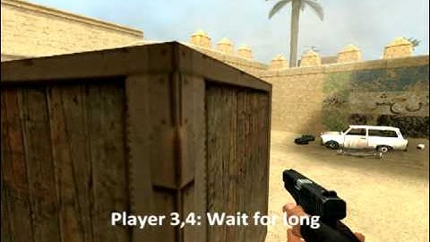 CSS tactics: Dust2 eco tactic 2