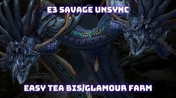 Leviathan Savage (E3S) Unsync Black Mage POV