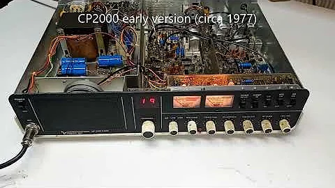 CPI - CP2000 CB RADIO REVIEW & SERVICE HINTS