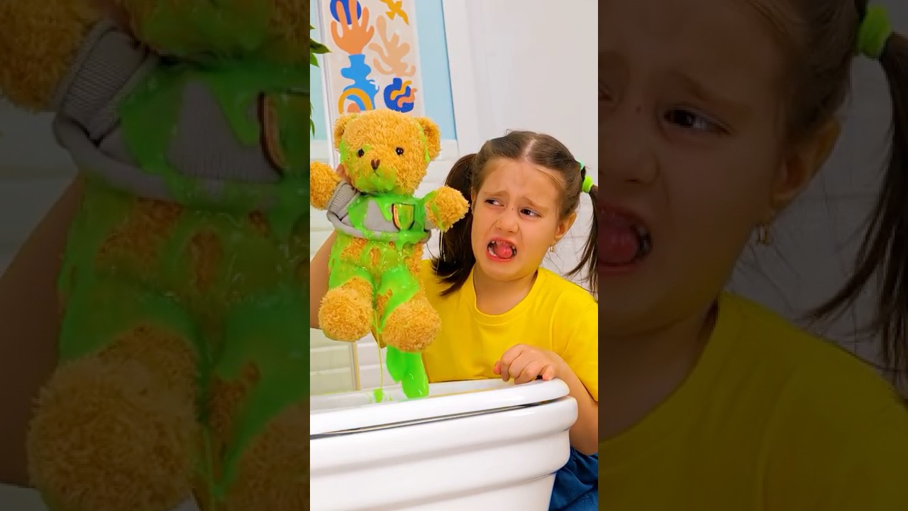 🤔 HOW TO MAKE A TOWEL BEAR? EASY DIY! 