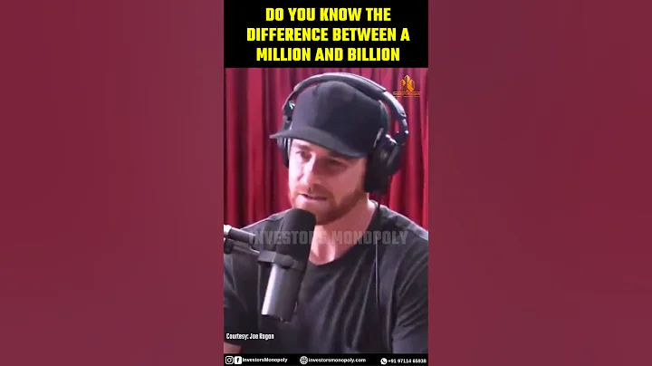 Do you know the difference between a million and billion seconds? Courtesy @joerogandotnet #money