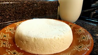 COMO HACER UN RICO QUESO FRESCO CASERO CON SOLO 2 INGREDIENTES