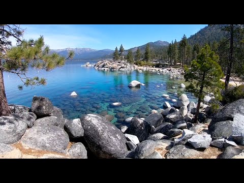 Бейне: Санд-Харбор жағажайы - Lake Taho Nevada State Park