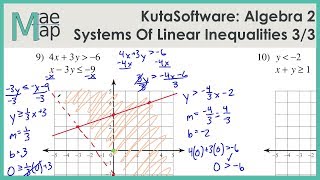 KutaSoftware: Algebra 2- Systems Of Two Linear Inequalities Part 3