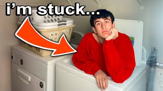 STUCK IN A WASHER (Help lol)