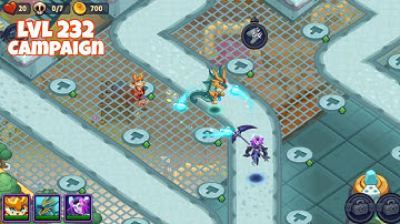 Campagne voor verdediging van het rijk op level 232 met lokale helden