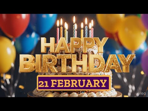 21 February| Best Happy Birthday Wishing Video| @Edit_with_Varghese