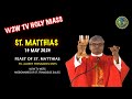 TUESDAY HOLY MASS | FEAST OF ST  MATTHIAS | 14 MAY 2024 by Fr  Albert Fernandes MSFS #holymassdaily