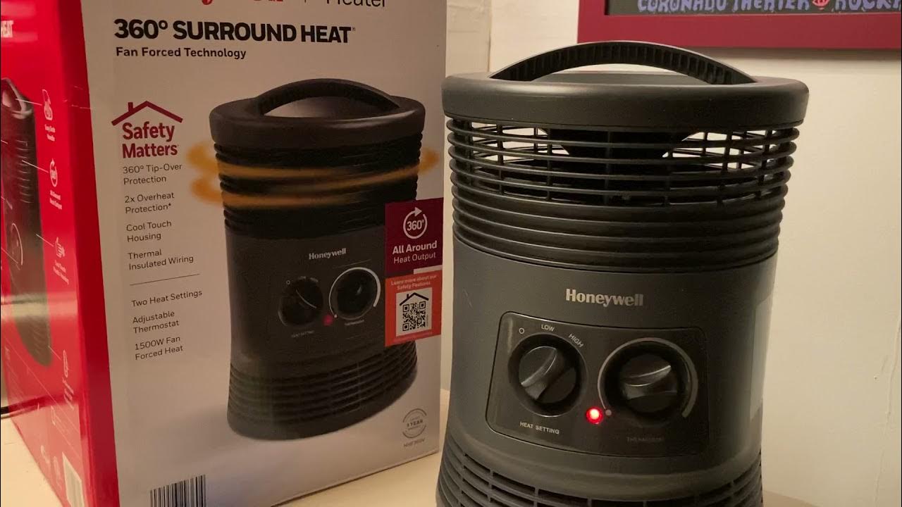 Honeywell 360 Surround Heater HHF360 - YouTube