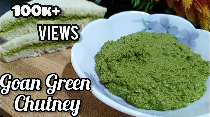 Goan Green Chutney | How to make chutney | Sandwic...