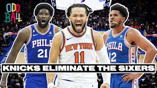 Knicks Eliminate the Sixers \& Second Round Preview | Oddball w\/ Amin Elhassan and Charlotte Wilder